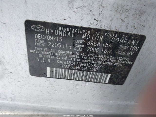 Hyundai ELANTRA GT 2016 KMHD35LH9GU326675 Image 9