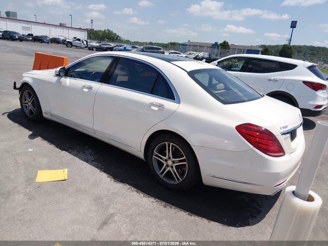 Aukcja sprzedaży 2016 Mercedes-benz S 550 4matic, vin: WDDUG8FBXGA214265, numer aukcji: 45514371