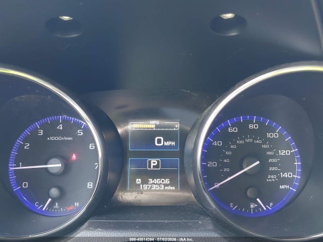 Aukcja sprzedaży 2016 Subaru Outback 2.5i Premium, vin: 4S4BSADC1G3255208, numer aukcji: 45514394