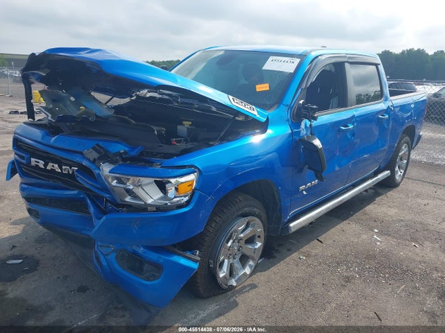 Продажа на аукционе авто 2021 Ram 1500 Big Horn  4x4 5'7 Box, vin: 1C6SRFFT8MN826999, номер лота: 45514438