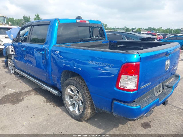 Продажа на аукционе авто 2021 Ram 1500 Big Horn  4x4 5'7 Box, vin: 1C6SRFFT8MN826999, номер лота: 45514438