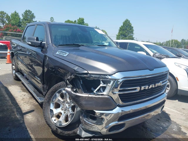 45514447 :رقم المزاد ، 1C6SRFFT5KN782375 vin ، 2019 Ram 1500 Big Horn/lone Star  4x4 5'7 Box مزاد بيع