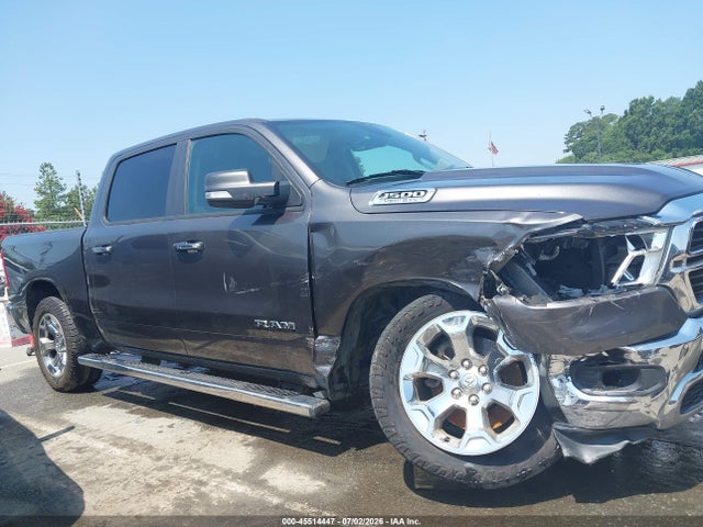 45514447 :رقم المزاد ، 1C6SRFFT5KN782375 vin ، 2019 Ram 1500 Big Horn/lone Star  4x4 5'7 Box مزاد بيع