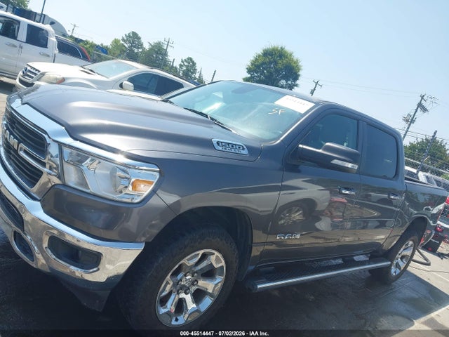 45514447 :رقم المزاد ، 1C6SRFFT5KN782375 vin ، 2019 Ram 1500 Big Horn/lone Star  4x4 5'7 Box مزاد بيع