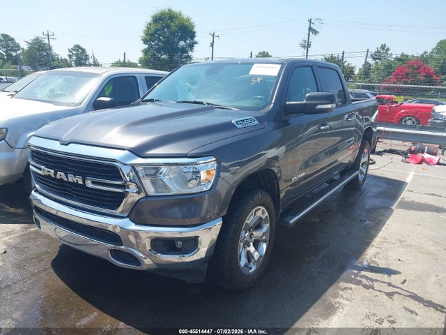 45514447 :رقم المزاد ، 1C6SRFFT5KN782375 vin ، 2019 Ram 1500 Big Horn/lone Star  4x4 5'7 Box مزاد بيع