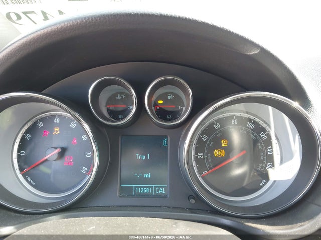 45514479 :رقم المزاد ، W04GW5EV2B1109291 vin ، 2011 Buick Regal Cxl Turbo Russelsheim مزاد بيع