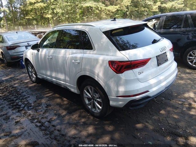 Продаж на аукціоні авто 2024 Audi Q3 Premium 45 Tfsi S Line Quattro Tiptronic, vin: WA1DECF38R1052175, номер лоту: 45514586