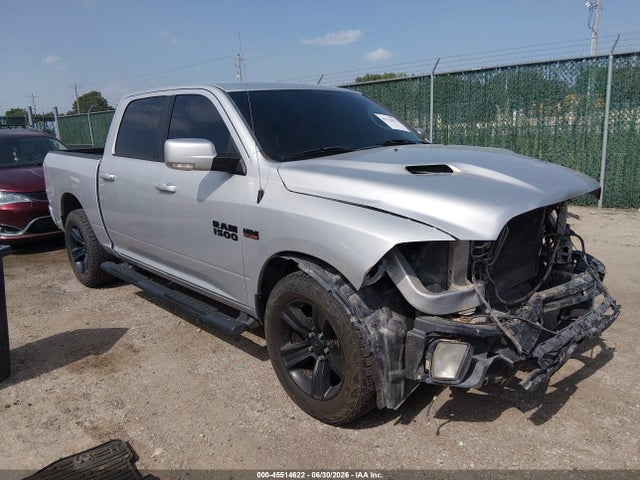 Aukcja sprzedaży 2018 Ram 1500 Sport, vin: 1C6RR7MTXJS180644, numer aukcji: 45514622
