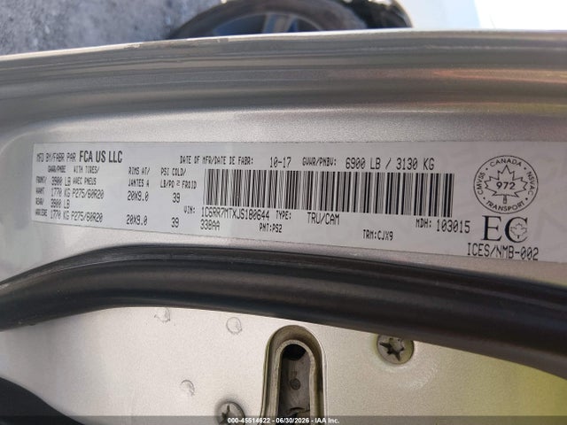 RAM 1500 Sport 2018 1C6RR7MTXJS180644 Image 9