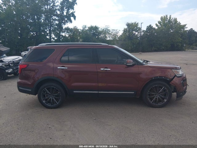 2018 Ford Explorer Limited მანქანა იყიდება აუქციონზე, vin: 1FM5K8F81JGA43715, აუქციონის ნომერი: 45514636
