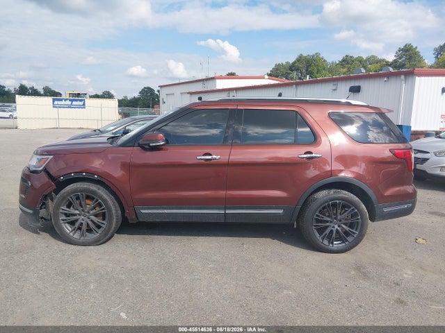 2018 Ford Explorer Limited მანქანა იყიდება აუქციონზე, vin: 1FM5K8F81JGA43715, აუქციონის ნომერი: 45514636