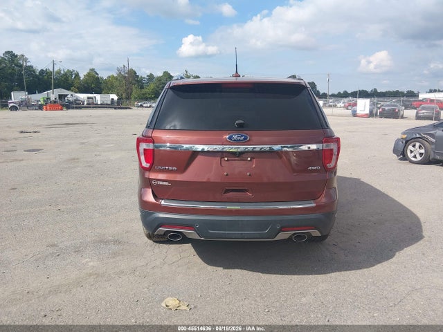 2018 Ford Explorer Limited მანქანა იყიდება აუქციონზე, vin: 1FM5K8F81JGA43715, აუქციონის ნომერი: 45514636