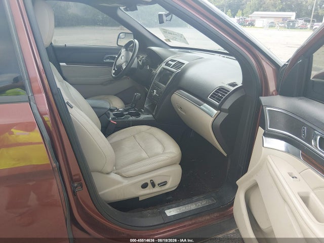 2018 Ford Explorer Limited მანქანა იყიდება აუქციონზე, vin: 1FM5K8F81JGA43715, აუქციონის ნომერი: 45514636