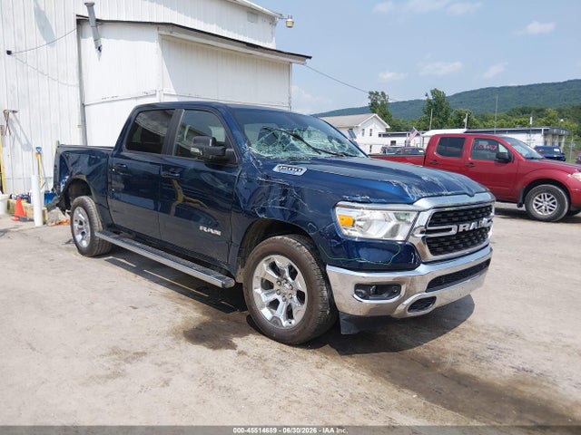 Auction sale of the 2022 Ram 1500 Big Horn  4x4 5'7 Box, vin: 1C6RRFFGXNN179654, lot number: 45514689