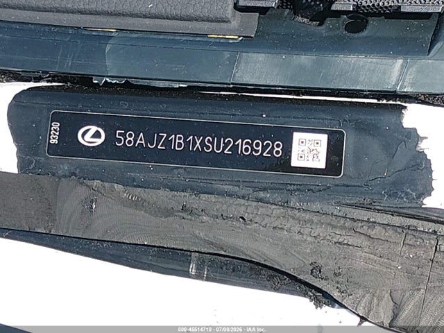45514710 :رقم المزاد ، 58AJZ1B1XSU216928 vin ، 2025 Lexus Es 350 F Sport Handling مزاد بيع