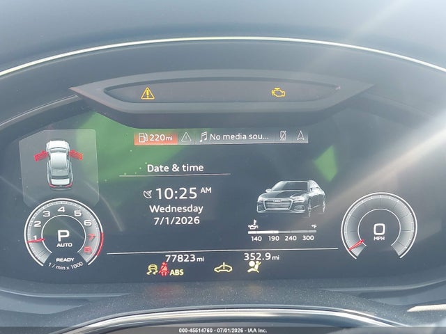 Aukcja sprzedaży 2022 Audi A6 Premium 45 Tfsi Quattro S Tronic, vin: WAUD3BF22NN016768, numer aukcji: 45514760