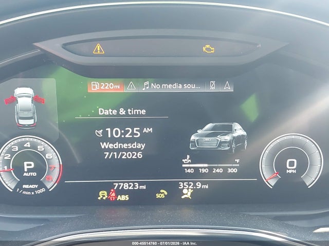 Aukcja sprzedaży 2022 Audi A6 Premium 45 Tfsi Quattro S Tronic, vin: WAUD3BF22NN016768, numer aukcji: 45514760