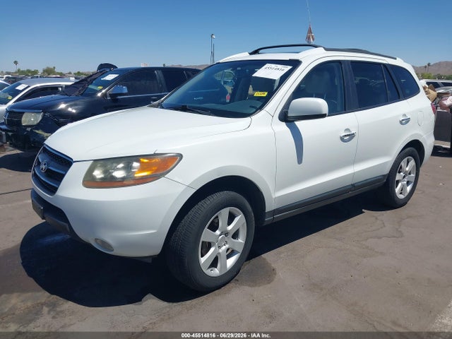 2009 Hyundai Santa Fe Limited მანქანა იყიდება აუქციონზე, vin: 5NMSH13E19H266400, აუქციონის ნომერი: 45514816