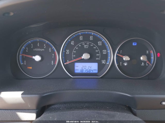 2009 Hyundai Santa Fe Limited მანქანა იყიდება აუქციონზე, vin: 5NMSH13E19H266400, აუქციონის ნომერი: 45514816