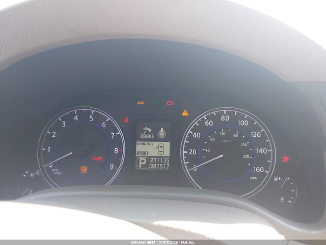 45514842 :رقم المزاد ، JN1CV6ARXBM402315 vin ، 2011 Infiniti G37x مزاد بيع