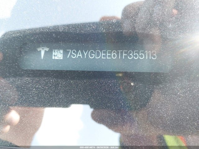 Продаж на аукціоні авто 2026 Tesla Model Y All-wheel Drive/long Range Launch Series/premium All-wheel Drive, vin: 7SAYGDEE6TF355113, номер лоту: 45514874