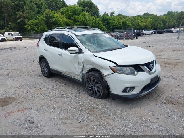 2016 Nissan Rogue Sl მანქანა იყიდება აუქციონზე, vin: 5N1AT2MV0GC888136, აუქციონის ნომერი: 45514921