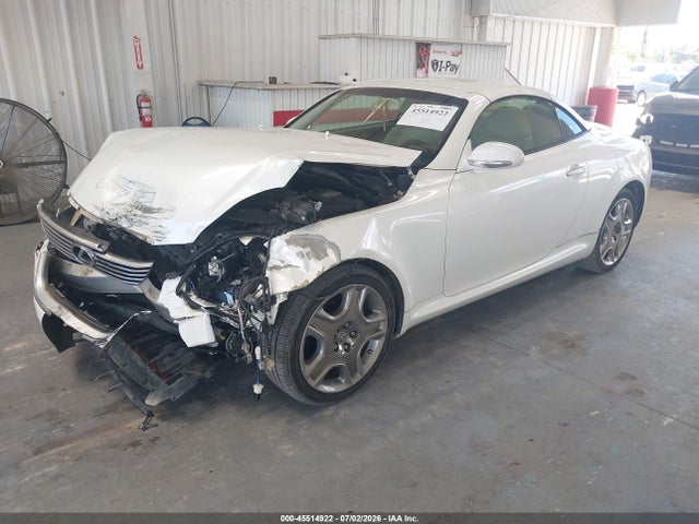 45514922 :رقم المزاد ، JTHFN45Y889019595 vin ، 2008 Lexus Sc 430 مزاد بيع