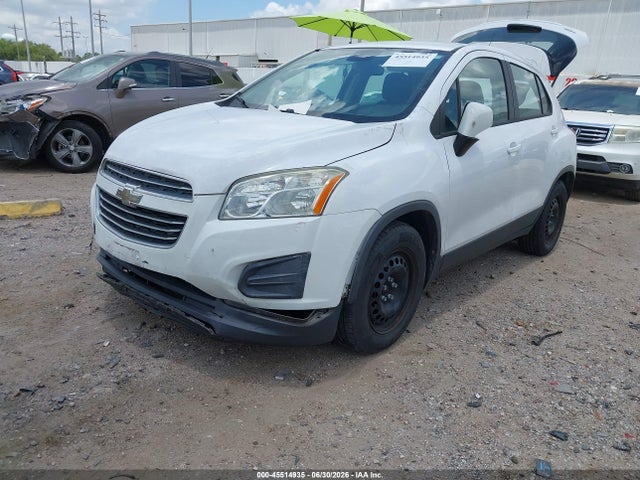Продаж на аукціоні авто 2016 Chevrolet Trax 1ls, vin: 3GNCJKSB7GL259044, номер лоту: 45514935