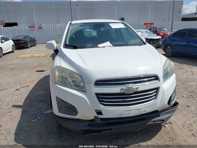 Продаж на аукціоні авто 2016 Chevrolet Trax 1ls, vin: 3GNCJKSB7GL259044, номер лоту: 45514935