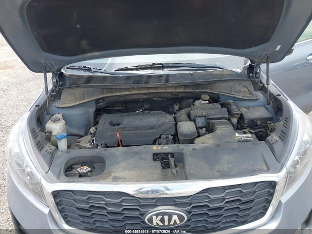 2019 Kia Sorento 2.4l L მანქანა იყიდება აუქციონზე, vin: 5XYPG4A37KG610906, აუქციონის ნომერი: 45514938