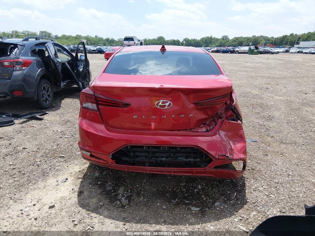 45514939 :رقم المزاد ، 5NPD84LF5KH420165 vin ، 2019 Hyundai Elantra Sel مزاد بيع
