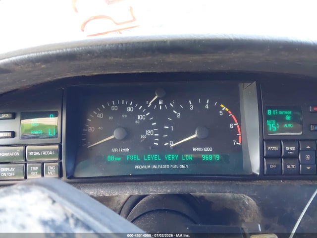 Продажа на аукционе авто 1992 Cadillac Eldorado, vin: 1G6EL13B1NU628376, номер лота: 45514955