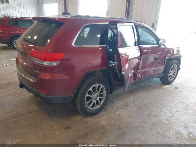 45515046 :رقم المزاد ، 1C4RJFBG9FC660269 vin ، 2015 Jeep Grand Cherokee Limited مزاد بيع