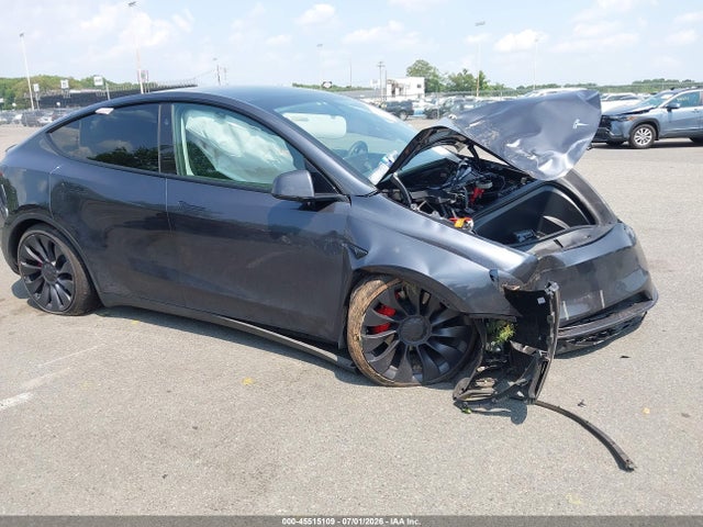 Tesla Model Y Performance Dual Motor All-wheel Drive 2025 7SAYGDEF3SA345045 головне зображення