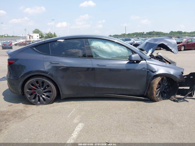 45515109 :رقم المزاد ، 7SAYGDEF3SA345045 vin ، 2025 Tesla Model Y Performance Dual Motor All-wheel Drive مزاد بيع