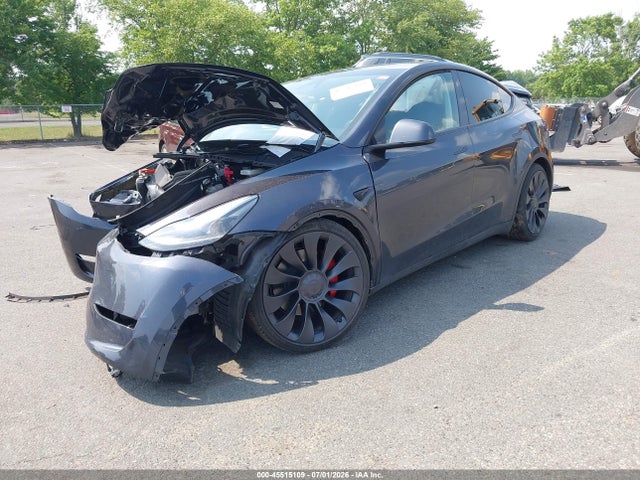 45515109 :رقم المزاد ، 7SAYGDEF3SA345045 vin ، 2025 Tesla Model Y Performance Dual Motor All-wheel Drive مزاد بيع