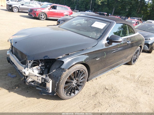 45515146 :رقم المزاد ، WDDWK4KB6JF665631 vin ، 2018 Mercedes-benz C 300 4matic مزاد بيع