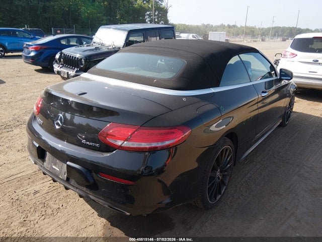 45515146 :رقم المزاد ، WDDWK4KB6JF665631 vin ، 2018 Mercedes-benz C 300 4matic مزاد بيع