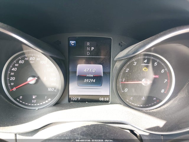 45515146 :رقم المزاد ، WDDWK4KB6JF665631 vin ، 2018 Mercedes-benz C 300 4matic مزاد بيع