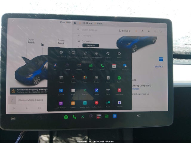 45515186 :رقم المزاد ، 5YJYGDEE0MF300669 vin ، 2021 Tesla Model Y Long Range Dual Motor All-wheel Drive مزاد بيع
