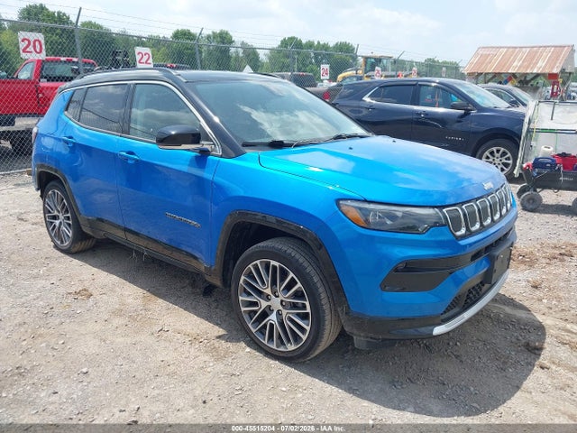 Продажа на аукционе авто 2022 Jeep Compass Limited 4x4, vin: 3C4NJDCB6NT187164, номер лота: 45515204