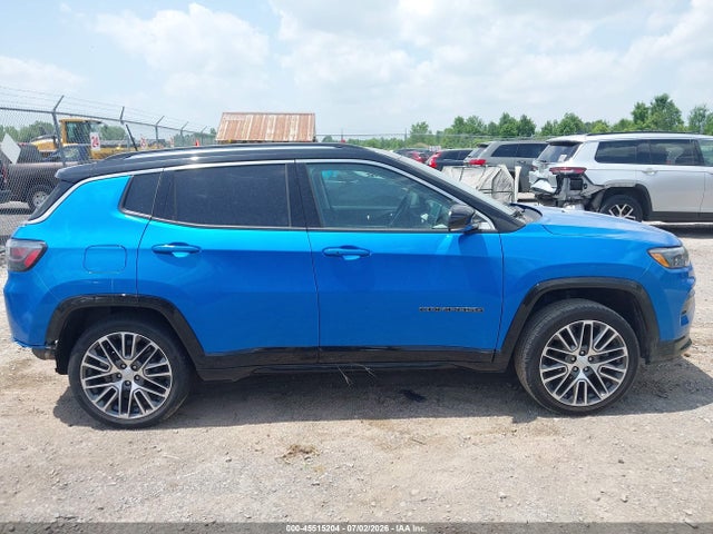 Продажа на аукционе авто 2022 Jeep Compass Limited 4x4, vin: 3C4NJDCB6NT187164, номер лота: 45515204