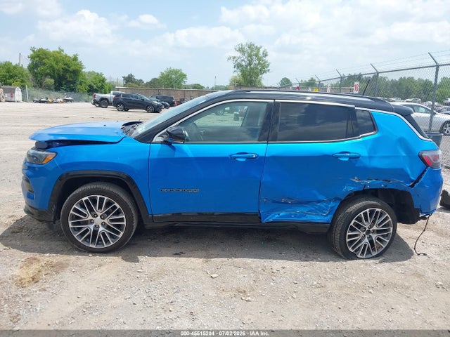 Продажа на аукционе авто 2022 Jeep Compass Limited 4x4, vin: 3C4NJDCB6NT187164, номер лота: 45515204