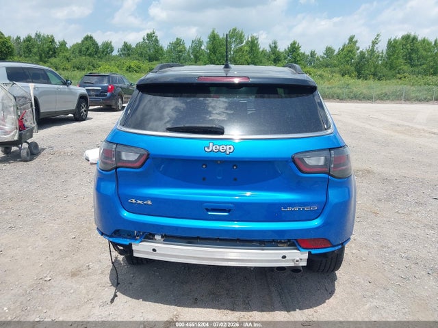 Продажа на аукционе авто 2022 Jeep Compass Limited 4x4, vin: 3C4NJDCB6NT187164, номер лота: 45515204