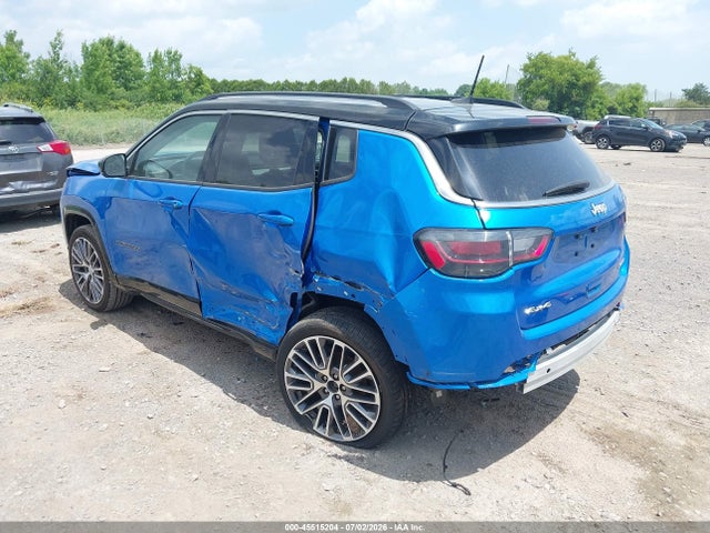 Продажа на аукционе авто 2022 Jeep Compass Limited 4x4, vin: 3C4NJDCB6NT187164, номер лота: 45515204