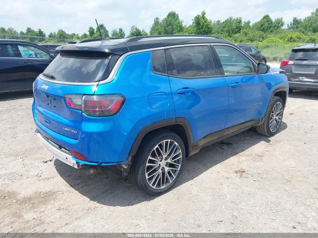 Продажа на аукционе авто 2022 Jeep Compass Limited 4x4, vin: 3C4NJDCB6NT187164, номер лота: 45515204