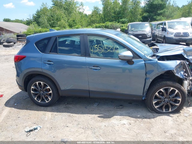 2016 Mazda Cx-5 Grand Touring მანქანა იყიდება აუქციონზე, vin: JM3KE2DY6G0813060, აუქციონის ნომერი: 45515242