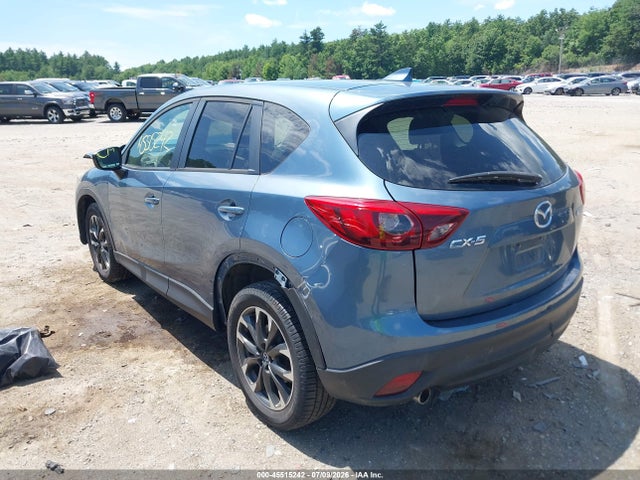2016 Mazda Cx-5 Grand Touring მანქანა იყიდება აუქციონზე, vin: JM3KE2DY6G0813060, აუქციონის ნომერი: 45515242