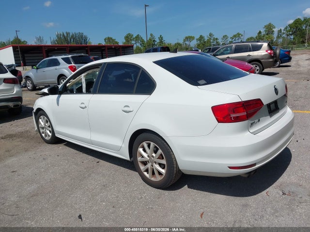 Продаж на аукціоні авто 2015 Volkswagen Jetta 1.8t Se, vin: 3VWD17AJ2FM356077, номер лоту: 45515319