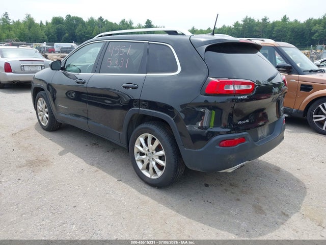 Auction sale of the 2016 Jeep Cherokee Limited, vin: 1C4PJMDSXGW169738, lot number: 45515331
